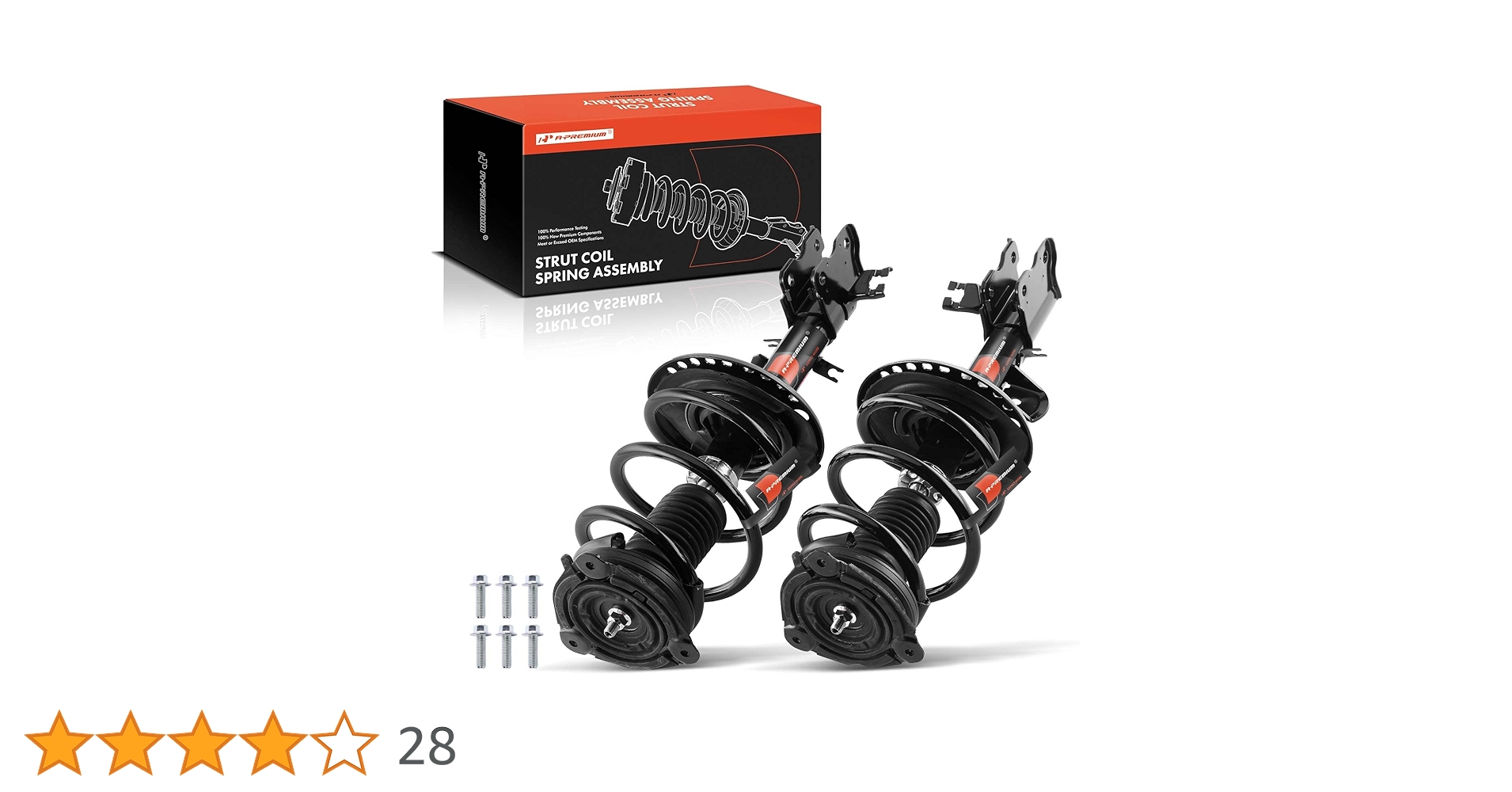 pririn  A-Premium Front Complete Strut & Coil Spring Assembly